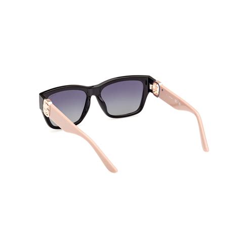 Guess GU 00105 05D Shiny Black Sunglasses Woman