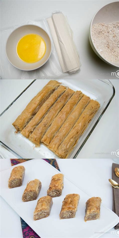 Easiest Rolled Baklava Recipe Baklava Recipe Baklava Recipe Easy