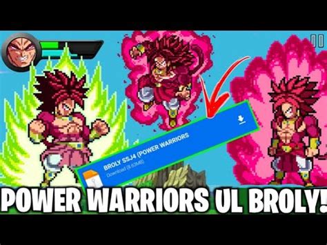 ATUALIZADO FINALMENTE PACK SPRITE ULSW BROLY SSJ 4 LIMIT BREAKER DO