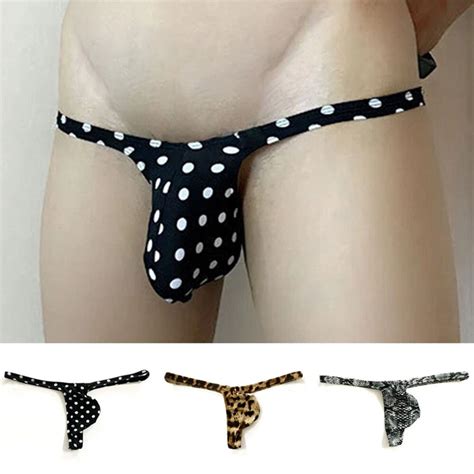 Sous V Tements Sexy Pour Hommes See Through Thong Gstring Tback Lingerie Slips Eur