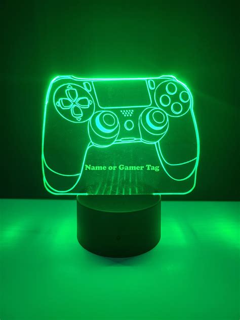 PS4 Controller LED Laser Cut and Engraved Playstation Style Controller ...