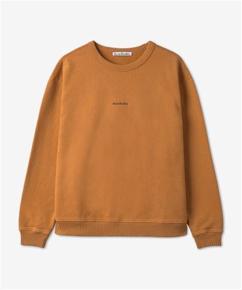 Musinsa Acne Studios Logo Sweatshirt Orange Ai Db