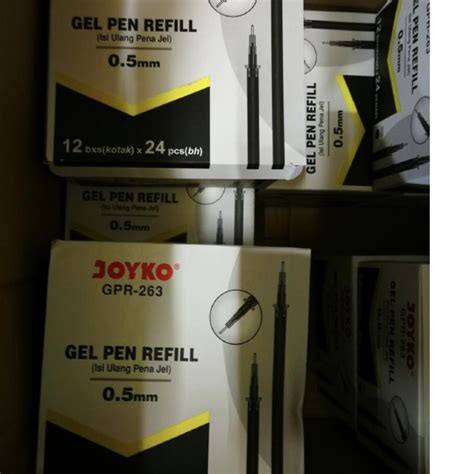 Jual Uln Pcs Isi Pen Gel Joyko Gpr Refill Pulpen Joyko