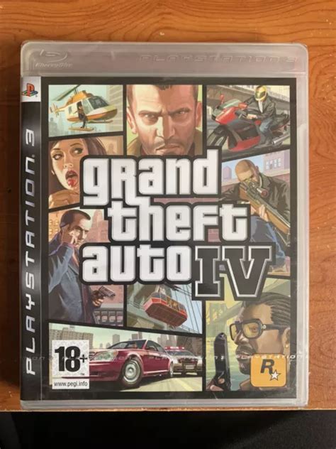 GRAND THEFT AUTO IV Sony PlayStation 3 2008 Neuf Scellé Playstation