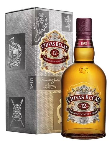 Whisky Chivas Regal 12 Años 1 Litro Garantizado Mercadolibre