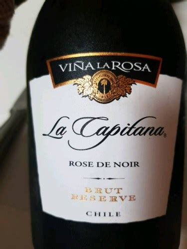 2020 Vina La Rosa La Capitana Rosé de Noir Brut Reserve Vivino US