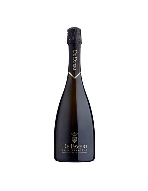 Valdobbiadene Prosecco Superiore Docg Black Brut De Faveri