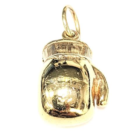 9ct Gold Boxing Glove Pendant Vintage Jewellery And Watches Online