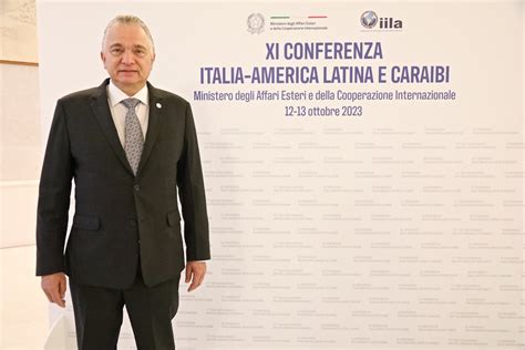 Foto de la XI Conferencia Italia América Latina y Caribe 12 13 de