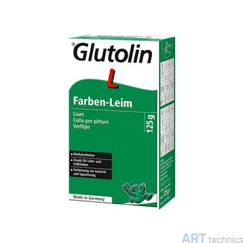 Клей на основе эфиров целлюлозы Glutolin (красочный клей), пакетик 125 г