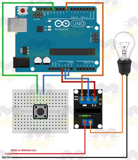 Como Usar Arduino M Dulo Rel V De Estado S Lido Ssr Canal