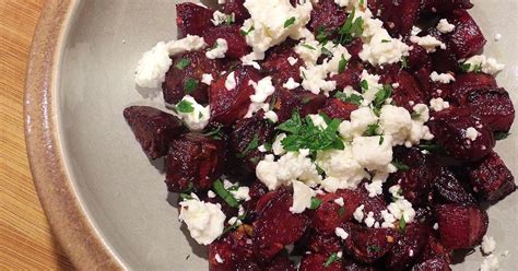 Delish Dish Cooks Roasted Beets And Feta