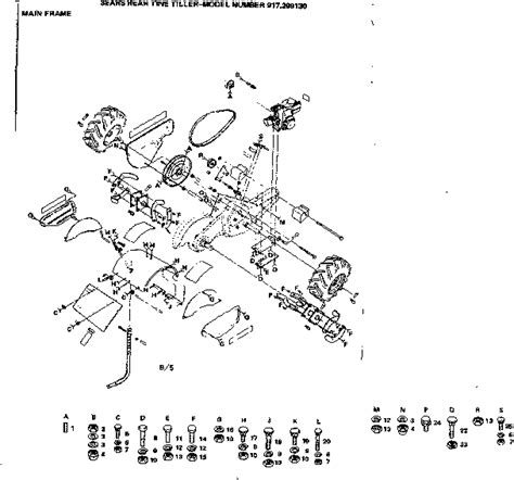 Earthquake Tiller Parts Diagram Cochic