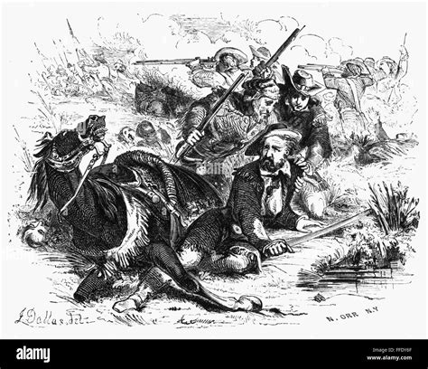 Sam Houston 1793 1863 Nsam Houston At The Battle Of San Jacinto