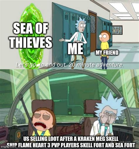 sea of thieves be like - Imgflip