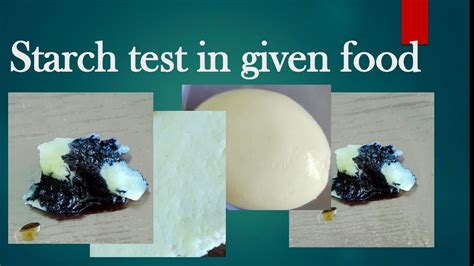 Class 6 Science Test For Starch Test For Starch Using Iodine