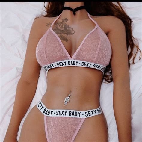 Intimates Sleepwear Nwt Pink Lingerie Sleepwear Poshmark