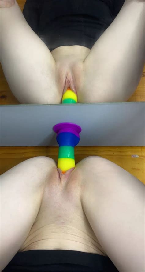 Dildo Stuck To A Door With A Mirror View Nudes Dildo Nude Pics Org