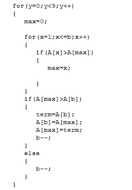 Array Sorting Pada C Rodeblog Coding Galau