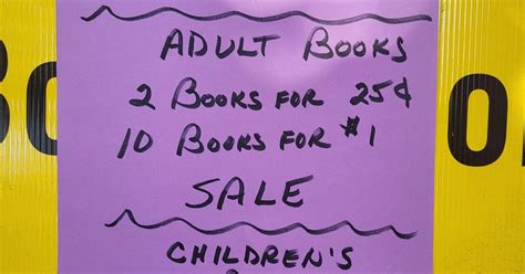 Used Book Sale Wlv Book Nook W Oak Crest Next To Library For