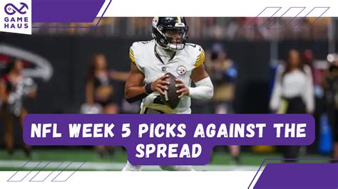 Nfl Week Picks Against The Spread