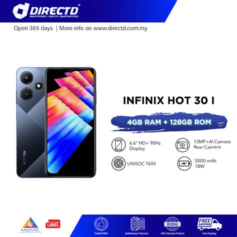 Infinix Hot I Gb Ram Gb Rom Shopee Malaysia