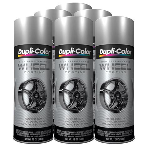 Duplicolor Hwp Pack High Performance Wheel Paint Silver Oz