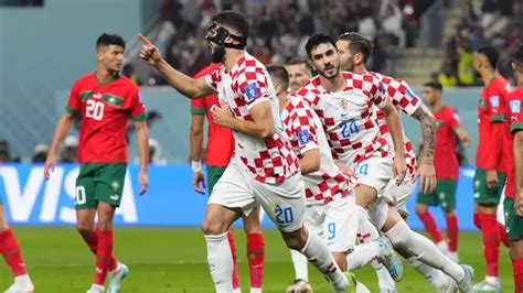 Hasil Piala Dunia Kroasia Vs Maroko Bungkam Singa Atlas Vatreni