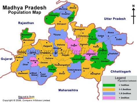 Madhya Pradesh Population As Per Census 2001