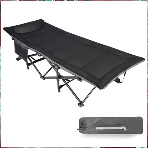 Redcamp Padded Folding Camping Cot For Adults Heavy Duty Sleeping Cot