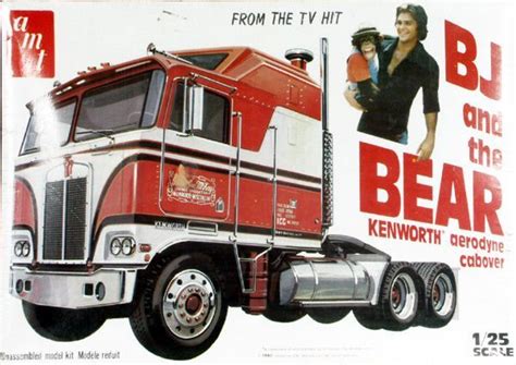 AMT BJ And The Bear Kenworth Aerodyne Cabover Semi Truck Tractor