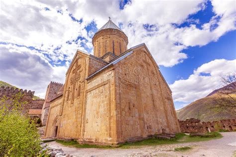 Ananuri Castle Complex On Aragvi River In Georgia Stock Image Image