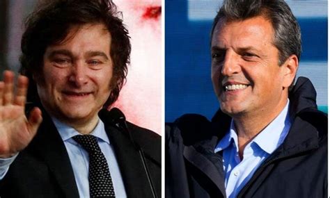 Argentina Sergio Massa Y Javier Milei Disputarán La Presidencia En