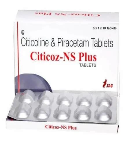 Citicoline And Piracetam Tablet At Rs Box Pharmaceutical