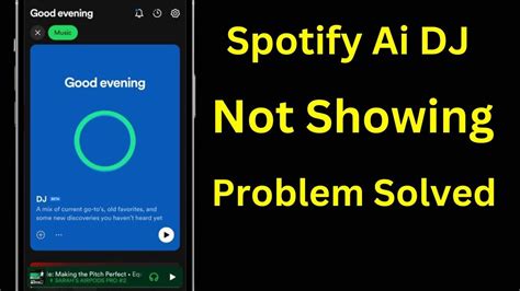 Ai DJ Spotify Not Showing Up Dj Ai Not Showing Up On Spotify YouTube