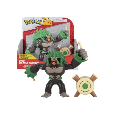 Jazwares Pokemon Epic Battle Figure Rillaboom Jw Toys Shop Gr