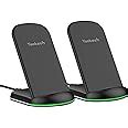 Amazon Yootech 2 Pack Wireless Charger Qi Certified 10W Max Fast