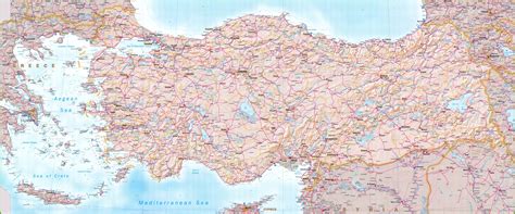 Map Of Turkey And Greece