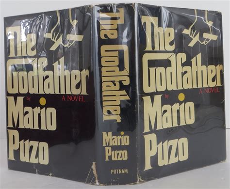 The Godfather By Puzo Mario Near Fine Hardcover 1969 First Signed