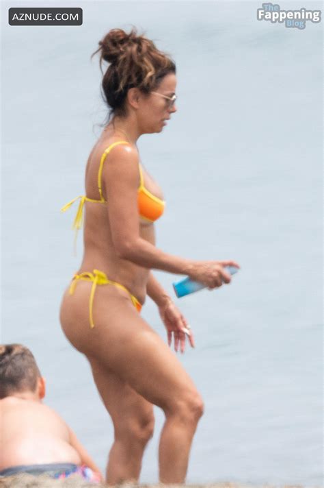 Eva Longoria Sexy Spotted Flaunting Her Hot Curves At A Beach In Marbella Aznude