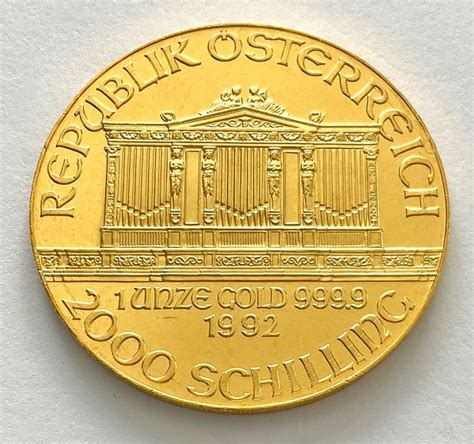 Austria 2000 Schilling 1992 Wiener Philharmoniker 1 Oz Catawiki