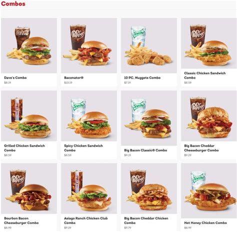 Wendy's Menu With Prices and Pictures (2024)