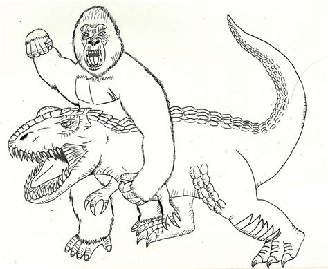 King Kong Desenhos Para Colorir E Pintar Desenhos Para Pintar E