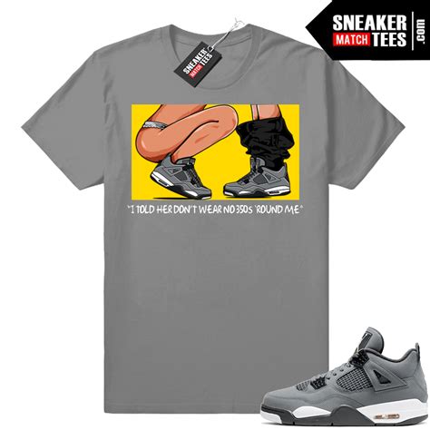 Cool Grey 4 Shirts Jordan Match Clothing Shop