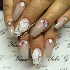 Nude Coffin Nails