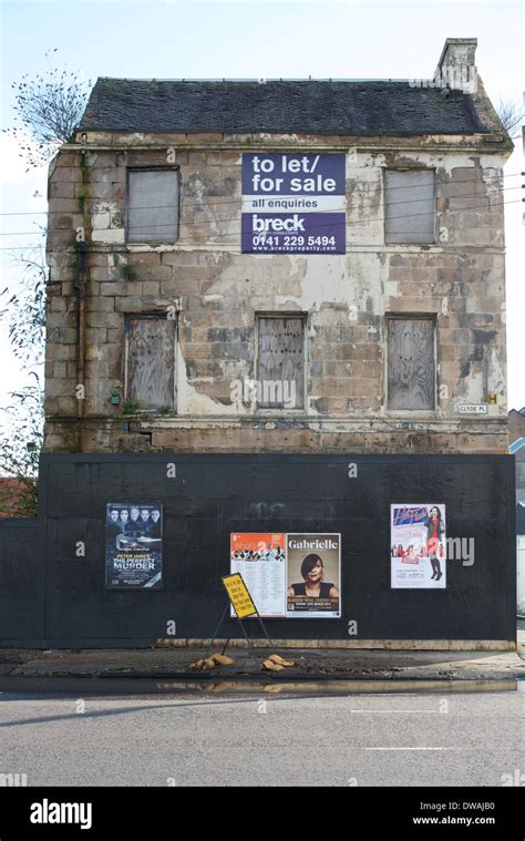 Derelict Building Glasgow Hi Res Stock Photography And Images Alamy