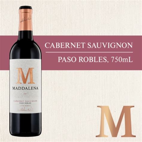 Maddalena Paso Robles Cabernet Sauvignon California Red Wine 750 Ml QFC