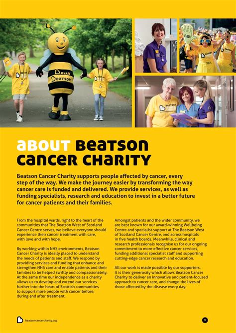 Beatson Cancer Charity Annual Review 2019 20 By Beatsoncancercharity