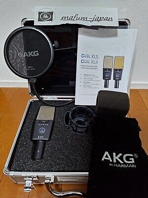 Akg C Xls Reference Multipattern Condenser Microphone Used W Case