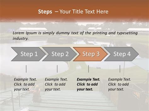 Lake Pier Powerpoint Template Download Now For Free Stock Templates